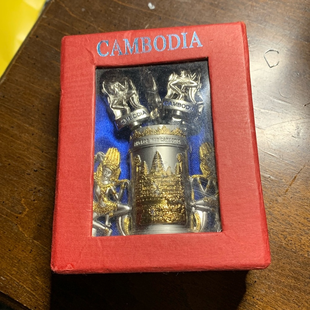 Souvenir from Cambodia. BAYON TEMPLE CAMBODA